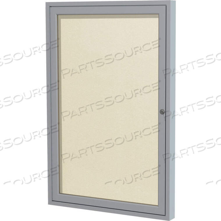 OEM#: PA13624VX-185ENCLOSED BULLETIN BOARD - OUTDOOR / INDOOR - VINYL - 36 X 24 - IVORY by Ghent