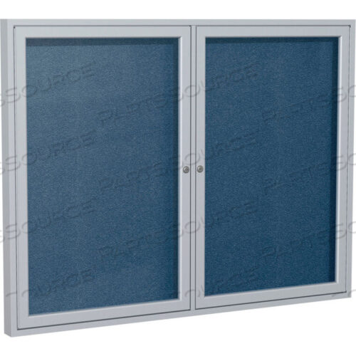 OEM#: PA24860VX-195ENCLOSED BULLETIN BOARD - OUTDOOR / INDOOR - VINYL - 48 X 60 H - NAVY by Ghent