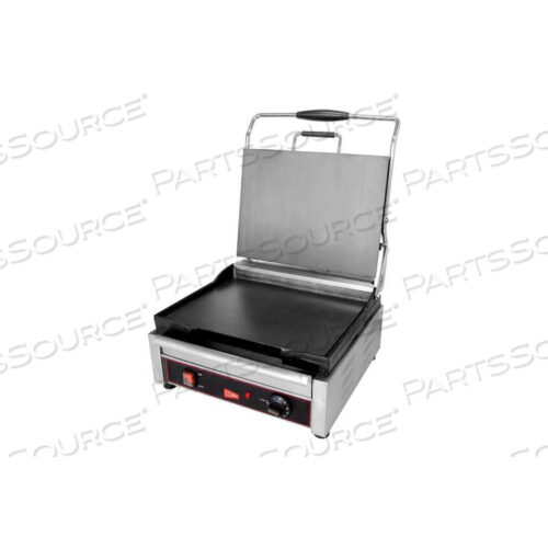 PANINI / SANDWICH GRILL, SINGLE FLAT SURFACE, 120V