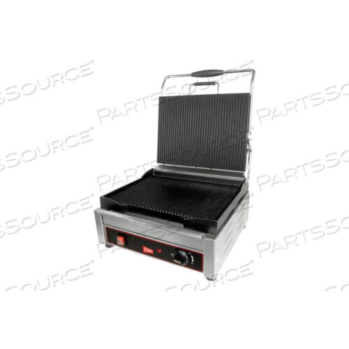 PANINI / SANDWICH GRILL, SINGLE GROOVED, 120V