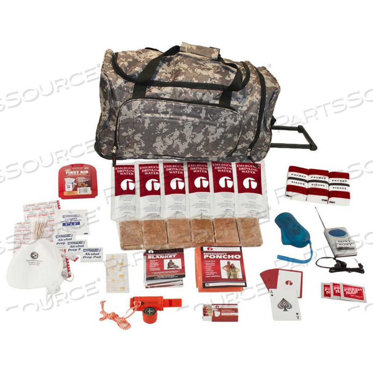 SKGK SURVIVAL KIT, WHEEL BAG, CAMO