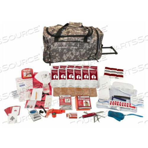 SKXK DELUXE SURVIVAL KIT, WHEEL BAG, CAMO