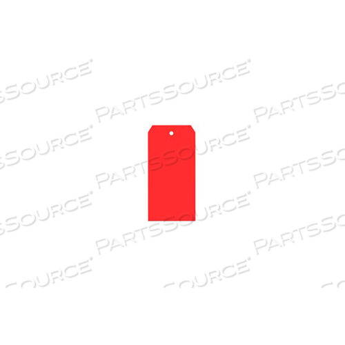 OEM#: G11071E#7 RED SHIPPING TAG PACK 5-3/4 X 2-7/8 - 1000 PACK by Box Packaging Inc