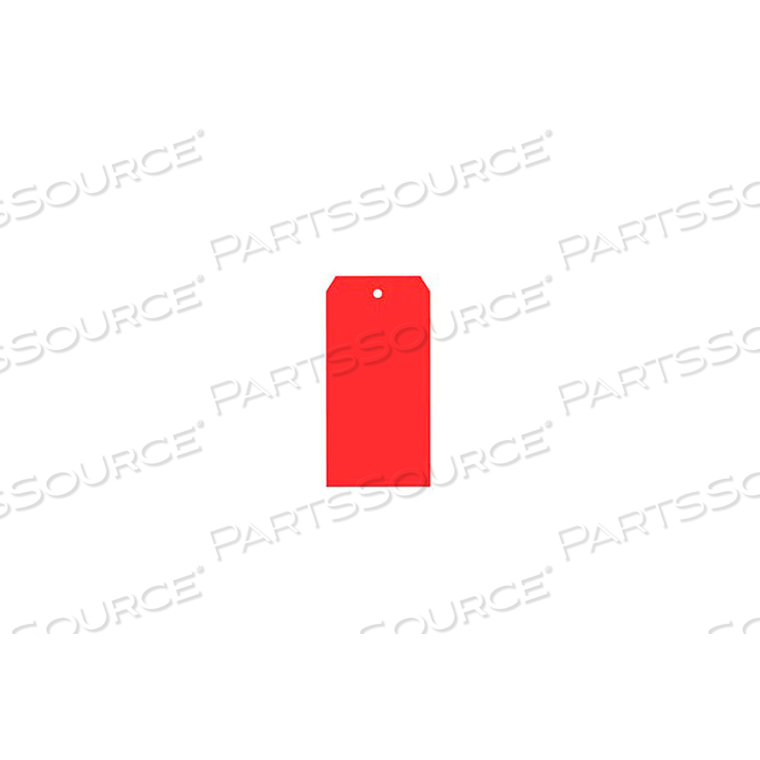 OEM#: G11071E#7 RED SHIPPING TAG PACK 5-3/4 X 2-7/8 - 1000 PACK by Box Packaging Inc