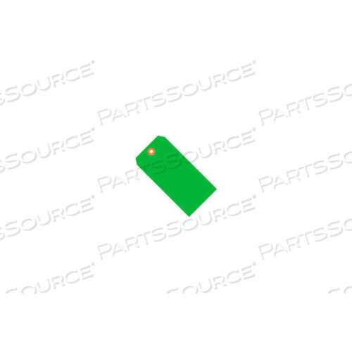 OEM#: G12021B#2 GREEN FLUORESCENT TAG PACK 3-1/4 X 1-5/8 - 1000 PACK by Box Packaging Inc
