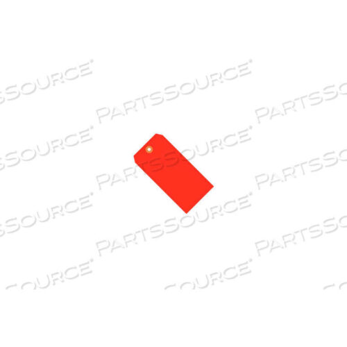 OEM#: G12071C#7 RED FLUORESCENT TAG PACK 5-3/4 X 2-7/8 - 1000 PACK by Box Packaging Inc