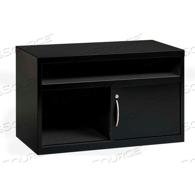 OEM#: 24219INTERION 36 LOW CREDENZA WITH DOOR - BLACK by Hirsh