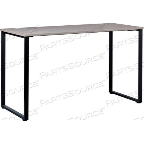 OEM#: 695602INTERION OPEN PLAN STANDING HEIGHT DESK - 60W X 30D X 40H - GRAY TOP WITH BLACK LEGS by Hirsh