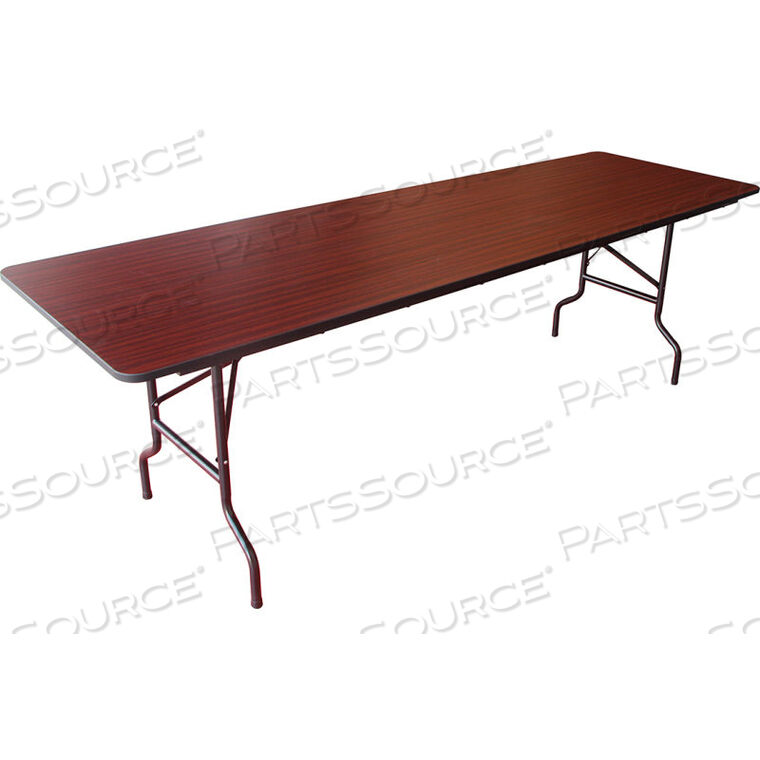 OEM#: 67264INTERION FOLDING WOOD TABLE, 96W X 30D, MAHOGANY by Iceberg Enterprises