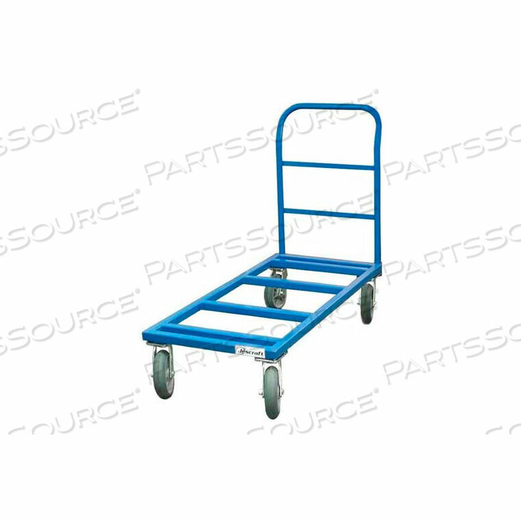 OEM#: FDH-2436PL8-4SПЛОСКАЯ ТЕЛЕЖКА И РУЧКА - 24 X 36 - 8 ПОЛИОЛЕФИНОВЫХ КОЛЕС - НАГРУЗКА 3000 ФУНТОВ от Jescraft