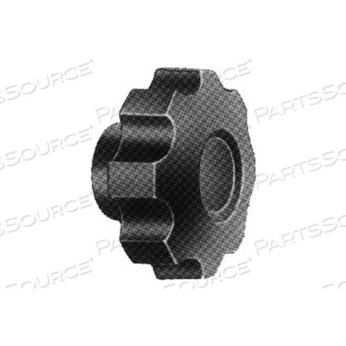 VBA EIGHT LOBED KNOB, 35 (1.38), M10 X 1.5