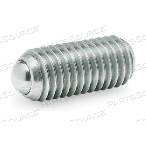 GN615.3 BALL PLUNGERS, SS, INTERNAL HEXAGON, STANDARD SPRING, 0.14 PLUNGER DIA, 0.59L
