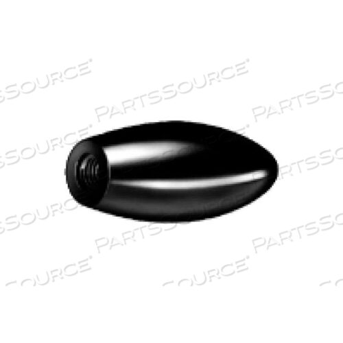 GN201 PHENOLIC ELLIPTICAL KNOB W/MOLDED-IN THREAD 23MM DIAMETER 60MM LENGTH M6X1.0