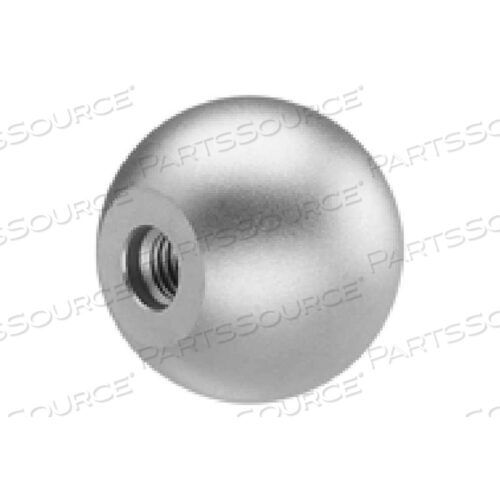 DIN319-NI STAINLESS STEEL BALL KNOBS TAPPED 25MM DIAMETER MM LENGTH M6X1.0