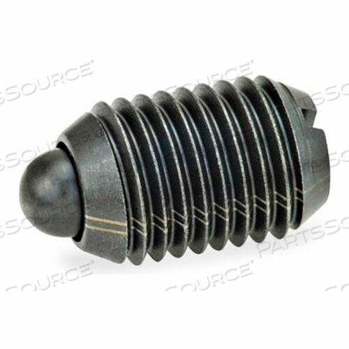GN615.1 SPRING PLUNGERS, STEEL, NOSE PIN, SLOT, HIGH SPRING, 0.11 PLUNGER DIA, 0.55L