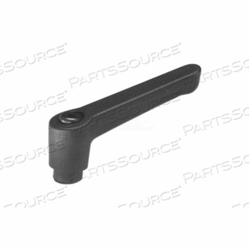 NYLON PLASTIC ADJUSTABLE LEVER WITH STEEL COMPONENTS 3/8-16 TAPPED 3.62L - MADE IN USA