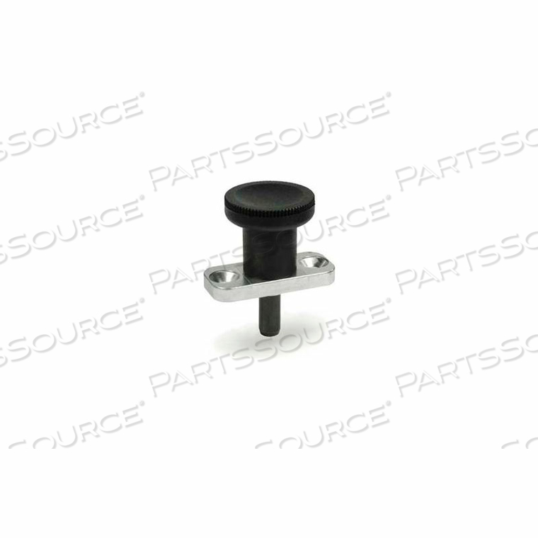 PLATE MOUNT INDEXING PLUNGER - NON LOCK-OUT TYPE STEEL .24X.24 PIN