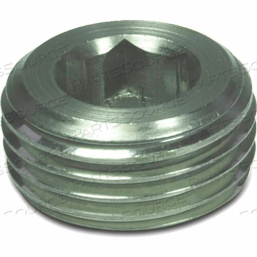 OEM#: 906-NI-M22X1.5-ASTAINLESS THREADED PLUG WITH M22 X 1.5 TAPERED THREAD by J.W. Winco