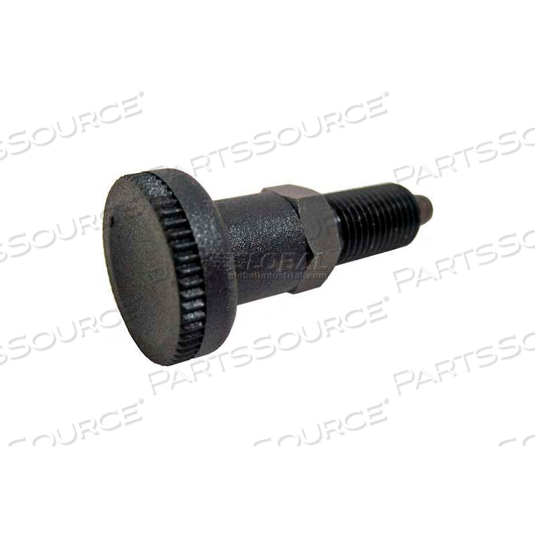 GN617 INDEXING PLUNGER W/ KNOB ZINC 7.0X17.0N PRESSURE M10X1 THREAD 5X5MM PIN