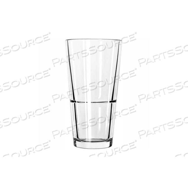 STACKING MIXING GLASS 20 OZ., GLASSWARE, RESTAURANT BASICS, 24 PACK
