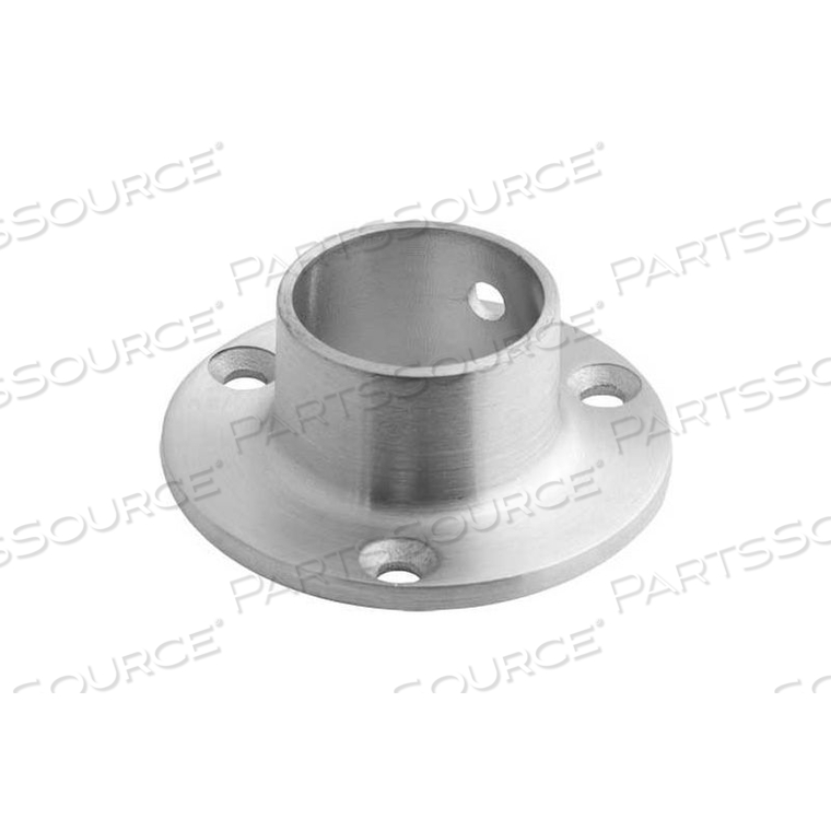 OEM#: 44-500/1FLANGE, WALL, FOR 1 TUBING, SATIN STAINLESS STEEL by Lavi