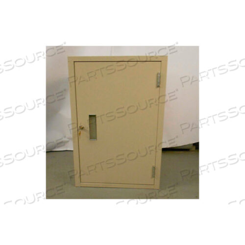 LOWBOY TELLER PEDESTAL CABINET - RIGHT HINGED DOOR 18W X 19D X 27-7/8H GRAY