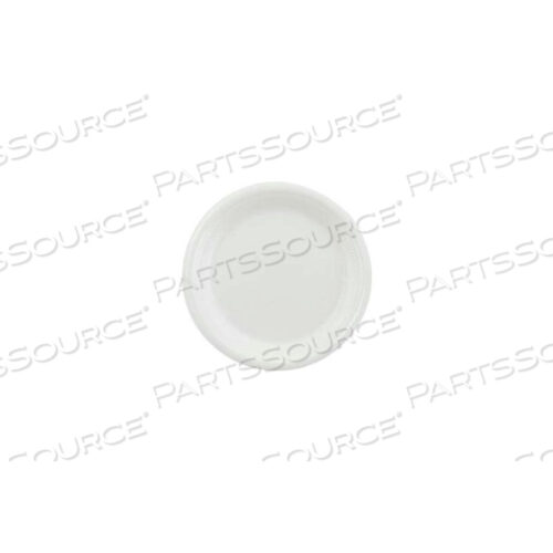 SCCRS6BPYW, FOAM PLATES, 6 DIA., WHITE, 1000/CARTON