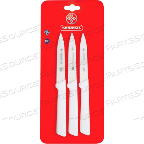 SPEAR POINT PARING KNIFE, 4, 3-PACK