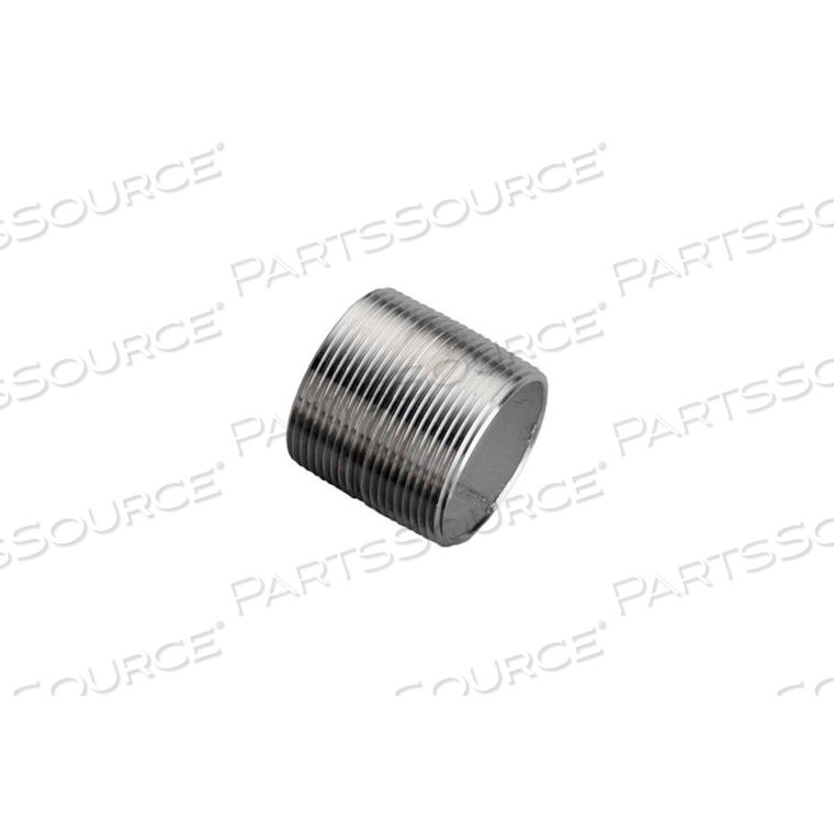 SS 316/316L SCHEDULE 40 WELDED PIPE NIPPLE 4XCLOSE NPT MALE