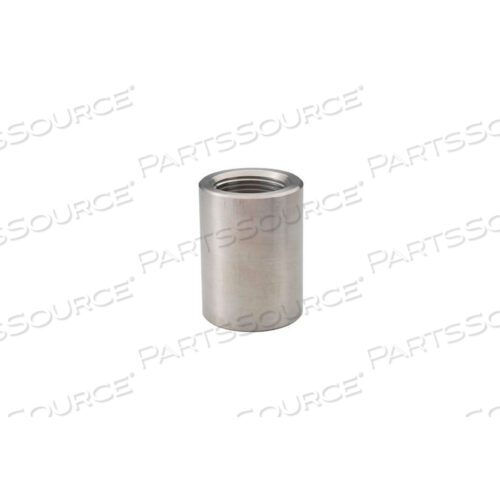 SS 316 BARSTOCK COUPLING 1-1/4 NPT FEMALE