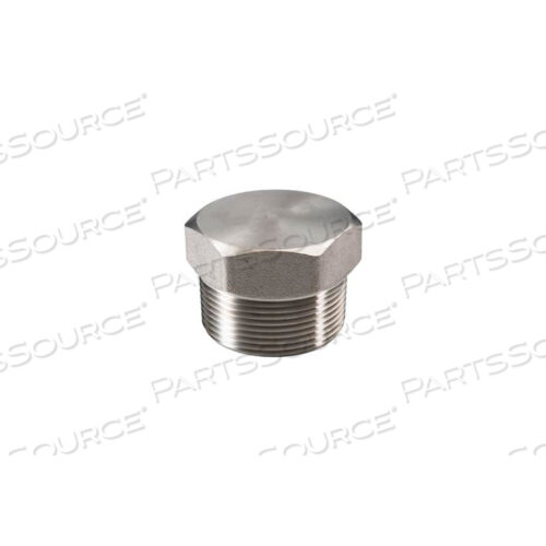 SS 316 BARSTOCK HEX HEAD PLUG 1/4 NPT MALE