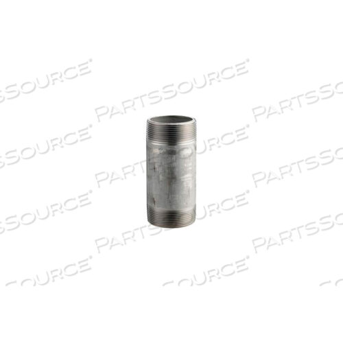 SS 316/316L SCHEDULE 40 SEAMLESS PIPE NIPPLE 3/4X6 NPT MALE