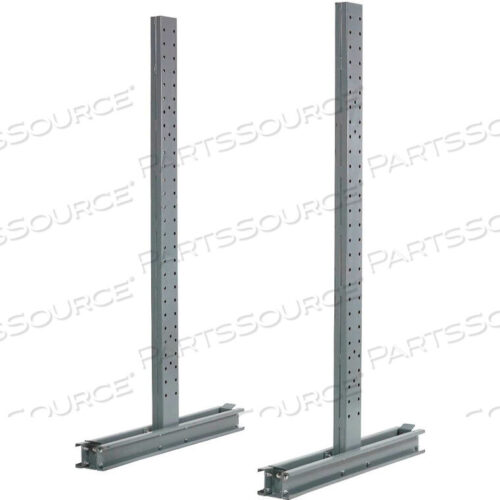 OEM#: DU1065-NSDOUBLE SIDED UPRIGHT FOR CANTILEVER RACK, 65DX10H, 32200 LBS. CAP, FOR USE WITH 3000 SERIES by Modern Equipment (Meco)
