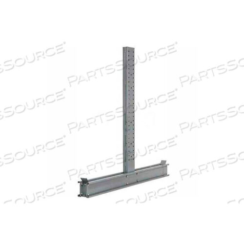 OEM#: DU12106-NSDOUBLE SIDED UPRIGHT FOR CANTILEVER RACK, 106DX12H, 22000 LBS. CAP, FOR USE WITH 3000 SERIES by Modern Equipment (Meco)