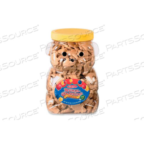 STAUFFERS ANIMAL CRACKERS, ORIGINAL, 24 OZ. TUB