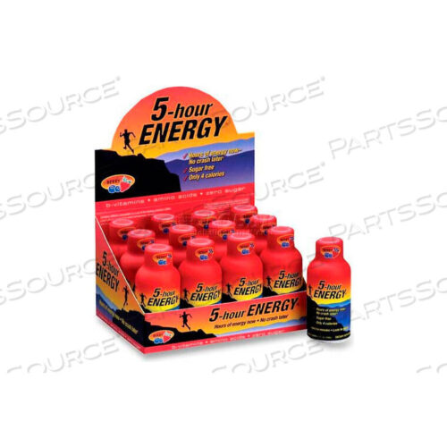 OEM#: FHE5001815-HOUR ENERGY ENERGY DRINK, BERRY, 1.93 OZ., 12 / PACK by Marjack