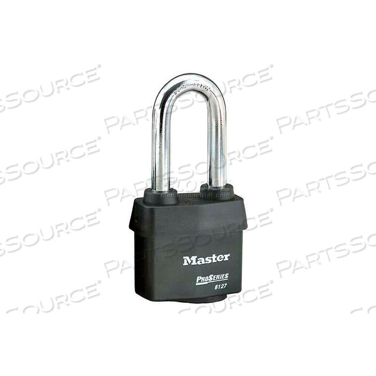OEM#: 6127LJHIGH SECURITY STEEL WEATHER RESISTANT COVERED LAMINATED PADLOCKS by Master Lock