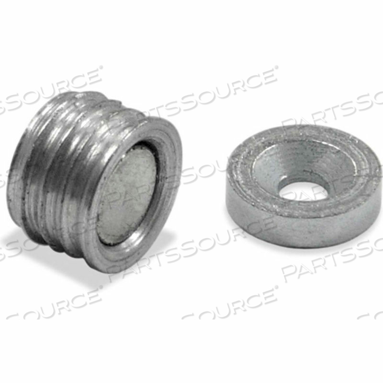 OEM#: NMLKIT1NEODYMIUM LATCH MAGNET - 2 LBS. PULL NICKEL - CHROME PLATING by Master Magnetics, Inc. (The Magnet Source)