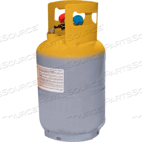 30 LB D.O.T. REFRIGERANT RECOVERY TANK W/O FLOAT SWITCH 1/4 FL-M 60 PK