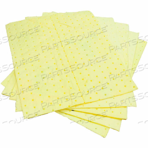 OEM#: YFMFL100YELLOW FINE FIBER HAZMAT MEDIUM WEIGHT PADS 100/BALE 18 X 15 by Meltblown Technologies