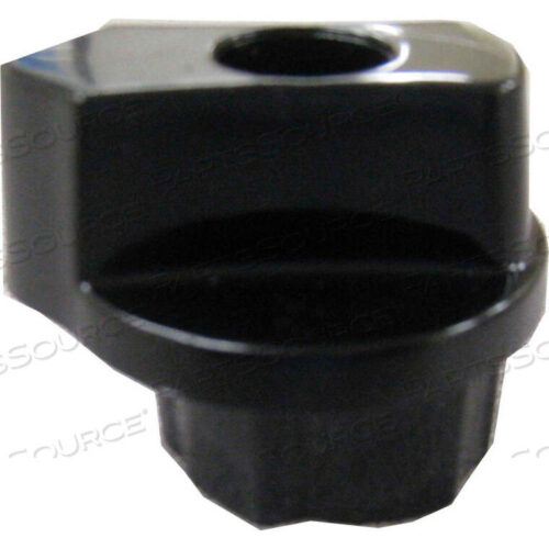 OEM#: 4PERFECT PRODUCTS 6 POSITION CARPET ADJUSTMENT KNOB, BLACK PLASTIC by Nationwide Sales