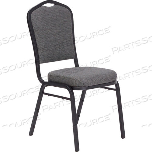 OEM#: 9362-BTSILHOUETTE BANQUET STACKING CHAIR - FABRIC - GRAYSTONE - 9350 SERIES by National Public Seating