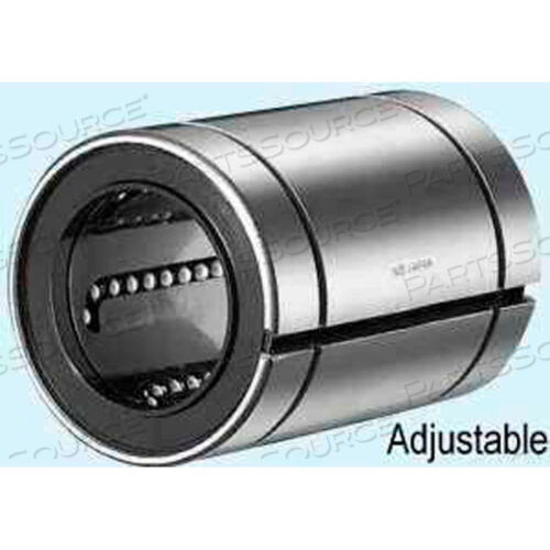 5/8 ID CLEARANCE ADJUSTABLE TYPE LINEAR BEARING W/SEALS, STEEL