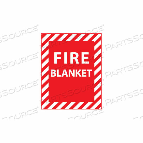 OEM#: FBPPЗНАК ПОЖАРНОЙ БЕЗОПАСНОСТИ - ПРОТИВОПОЖАРНОЕ ОДЕЯЛО - ВИНИЛ от National Marker Company