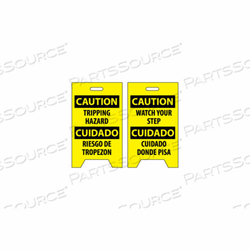 OEM#: FS32НАПОЛЬНЫЙ ЗНАК - ОСТОРОЖНО, ОПАСНОСТЬ СПОТЫКАНИЯ CUIDADO RIESGO DE TROPEZON от National Marker Company