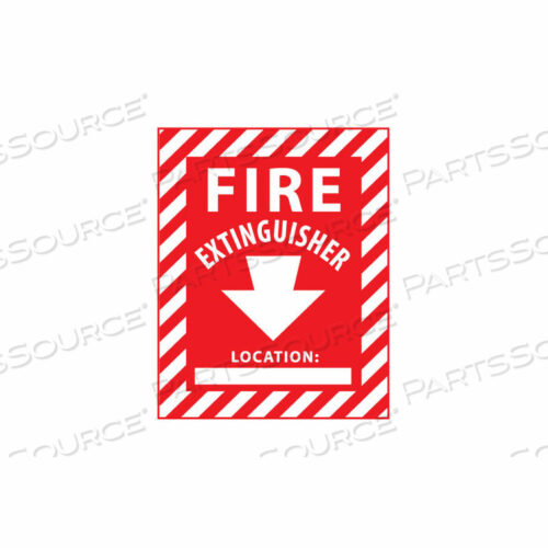 OEM#: FXPSELRЗНАК ПОЖАРНОЙ БЕЗОПАСНОСТИ - ОГНЕТУШИТЕЛЬ С ПУСТЫМ ПРОСТРАНСТВОМ - ПЛАСТИК от National Marker Company