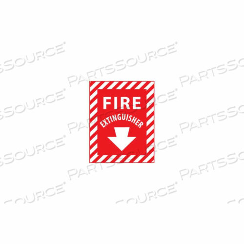 OEM#: FXPSERFIRE ЗНАК БЕЗОПАСНОСТИ - ОГНЕТУШИТЕЛЬ - ПЛАСТИКОВЫЙ от National Marker Company