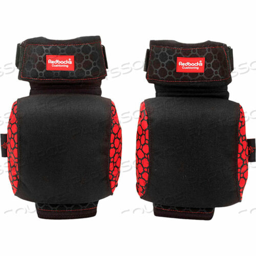 REDBACKS LEAF-SPRING STRAPPED KNEE PAD