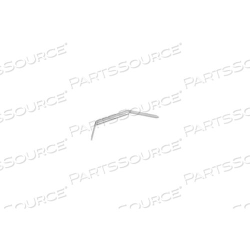 OEM#: 99854PRONG FASTENER BASE, 2 SHEET CAPACITY, 2-3/4L BASE, SILVER, 100/BOX by Officemate