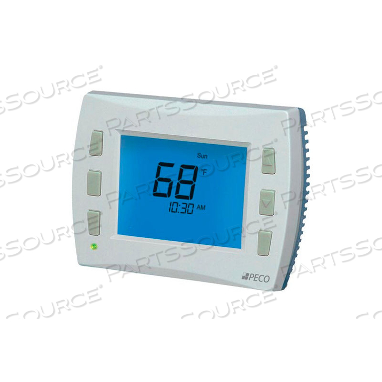 PERFORMANCEPRO THERMOSTAT, PROGRAMMABLE, 3H/2C, 24 VAC OR BATT POWER, 8 INCH SCREEN